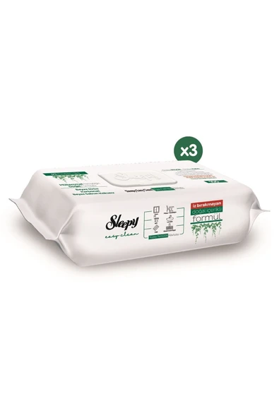 Sleepy Easy Clean Yüzey Temizlik Havlusu&Mendili 3X100 (300 Yaprak) - Resim 3
