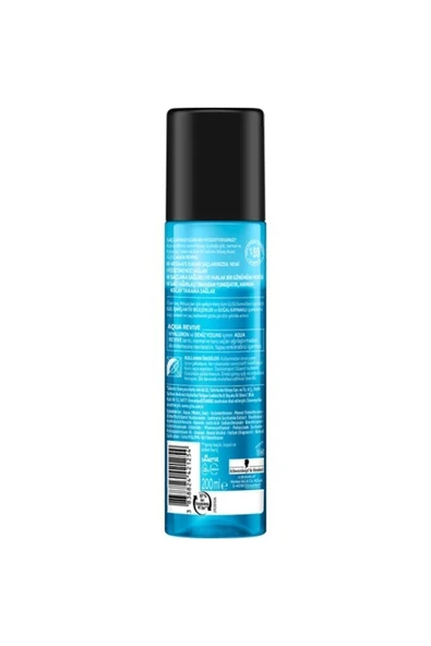 Gliss Aqua Revive Sıvı Saç Kremi 200 ml - Resim 4