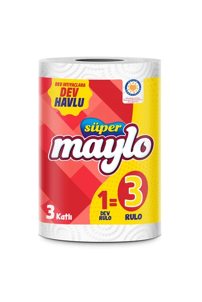 Maylo Süper Maylo Dev 1=3 Kağıt Havlu ürün görseli