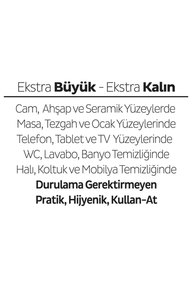 Sleepy Easy Clean Kiraz Çiçeği Yüzey Temizlik Havlusu&Mendili 100 Yaprak - Resim 5