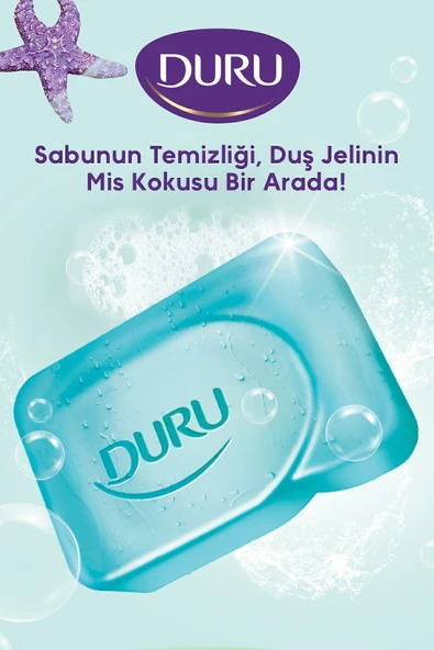 Duru Fresh Sensations Okyanus Tazeliği 16 Adet Duş Sabunu 4x600gr - Resim 2