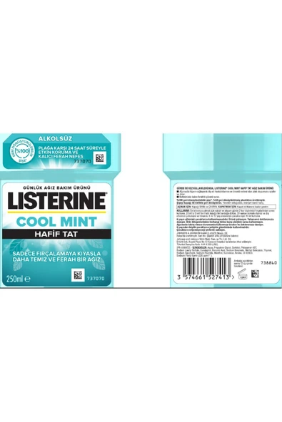 Listerine COOL MİNT 250 ML - Resim 6