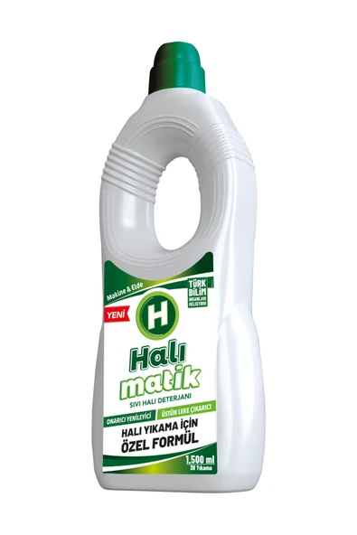 Halımatik Sıvı Halı Kilim Yolluk Ve Çamaşır Deterjanı 1500 ML ürün görseli
