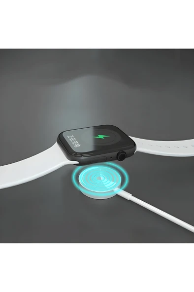 Daytona Apple MU9K2AM-A Apple Watch Magnetic Charger to USB Cable 1 M İthalatçı Garantili Manyetik Type C Şarj Kablosu - Resim 4