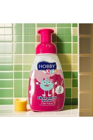 Hobby Kids Çocuklar Için Köpük Sabun Çilek Kokulu 200 Ml. ürün görseli