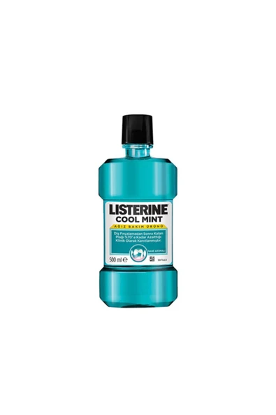 Listerine Listerin Cool Mınt Mavi Ağız Bakım Suyu 500 Ml ürün görseli