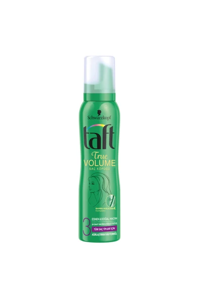 Taft True Volume Köpük 150 ml ürün görseli