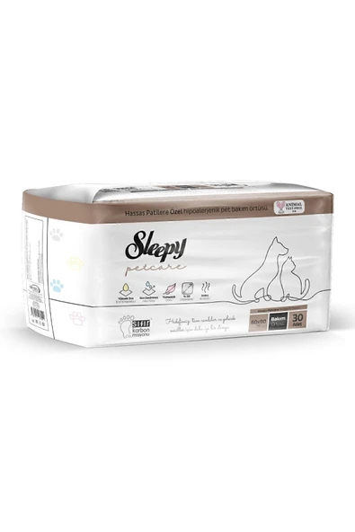 Sleepy Petcare Pet Bakım Örtüsü 60x90 Cm 30 Adet - Resim 3