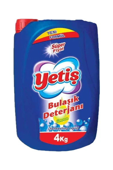YETİŞ Yetiş Sıvı Bulaşık Deterjanı Limon 4 Lt ürün görseli