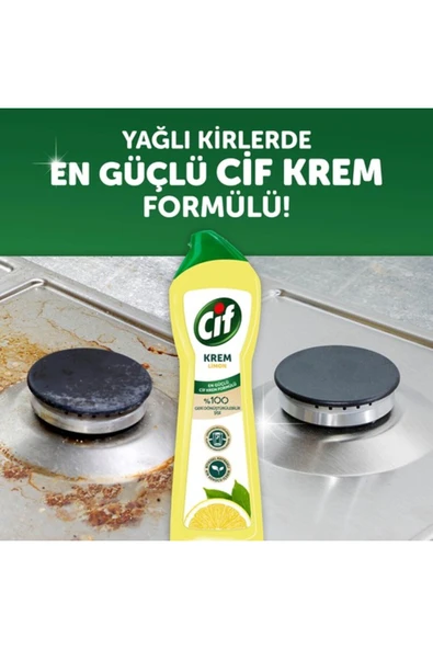Cif Krem 500 ml Limonlu - Resim 6