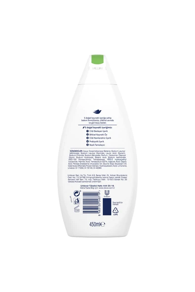 Dove Care By Nature Nemlendirici Duş Jeli Avokado Yağı Ve Kalendula Özü Canlandırıcı 450 ml X2 - Resim 7