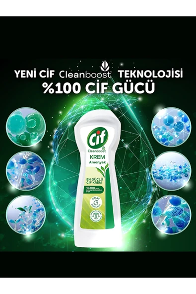 Cif CİF KREM 750 ML AMONYAKLI - Resim 3