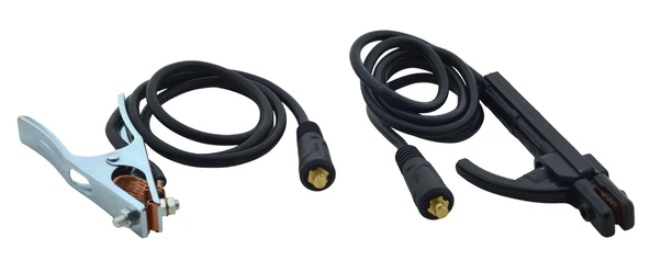 Kaynak Pensesi İnce Soket Elektrot Tutucu ve Kaynak Topraklama Şase Pensesi Kaynak Makinesi Kablo Seti - Resim 3