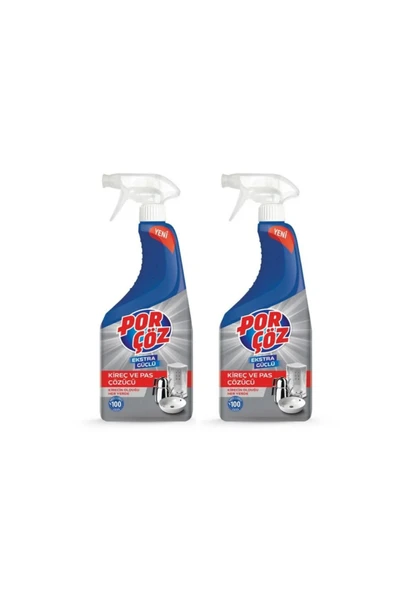 Porçöz Kireç Çözücü Sprey 750 Ml ( 2 Adet ) ürün görseli