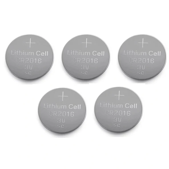 Yuma Cr2016 Süper Lityum 3v 5’li Kart Düğme Pil ürün görseli 1