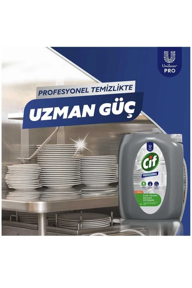 Cif Domestos Professional Çamaşır Suyu 10 Lt + Professional Bulaşık Deterjanı Elde Yıkama 10 Lt - Resim 5