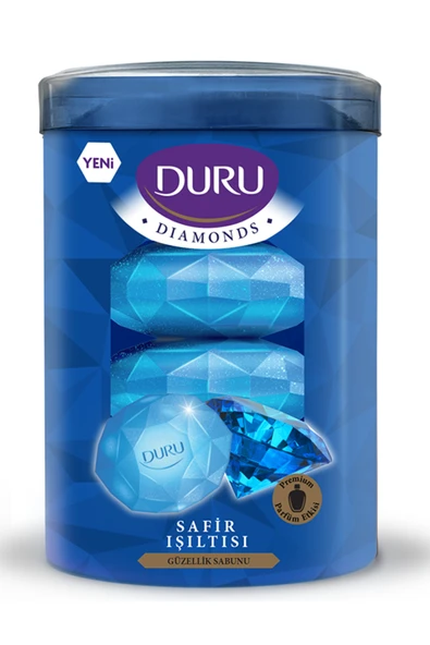 Duru Diamonds Serisi Blue Katı Sabun 4x90 Gr ürün görseli