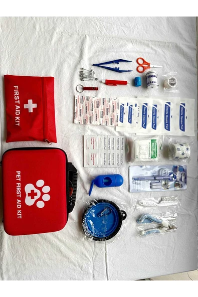 Animal Evcil Hayvan Lüks İlk Yardım Ve İhtiyaç Çantası - Resim 3
