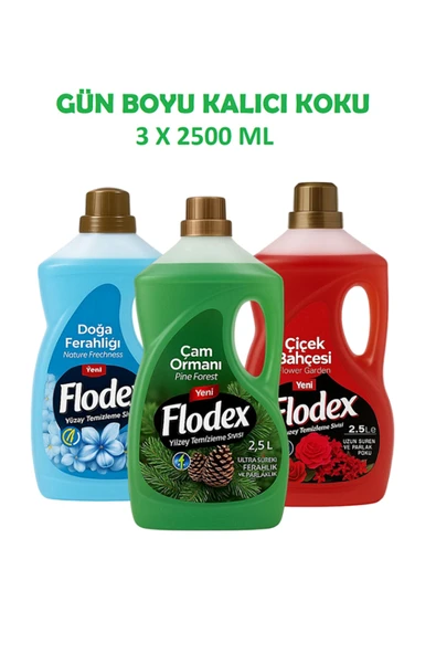 FLODEX Yüzey Temizleyici Çam 2500 Mlx1 Doğa 2500 ml X1 Çiçek Bahçesi 2500 Mlx1 ürün görseli