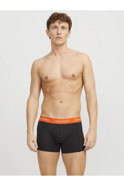 Jack Jones Vesterbro Solıd 3 Lü Paket Erkek Boxer 12272945 - Resim 7