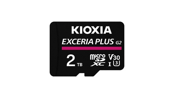 2TB EXCERIA PLUS G2 MICRO SDXC 4K 100MB/s KIOXIA LMPL2M002TG2 ürün görseli