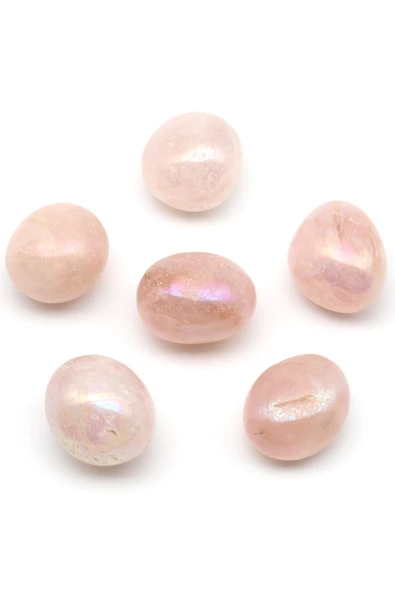 Aura Kuvars Doğal Taş Tamburlanmış Parça - Tımbıl - Resim 2