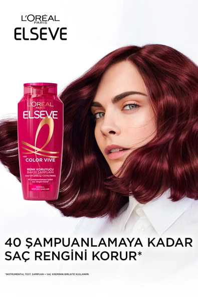 ELSEVE Color Vive Renk Koruyucu Bakım Şampuanı 300 ml - Resim 7