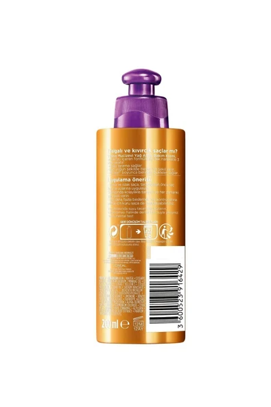 ELSEVE L'Oréal Paris Elseve Mucizevi Amla Yağı Bukle Belirginleştirici Saç Bakım Kremi - Resim 3