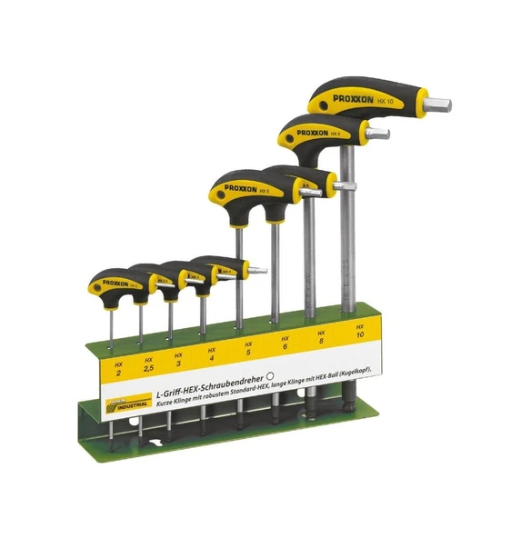 PROXXON T SAPLI TORX SETİ 22652 ürün görseli 1