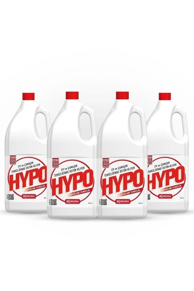 Hyper Hypo Hypo Çamaşır Suyu 4000 Ml - 4`lü Paket - Resim 2