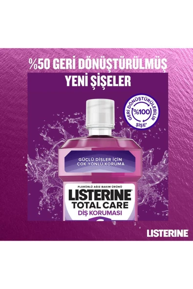 Listerine Total Care Ağız Bakım Suyu 500 ml - Resim 4