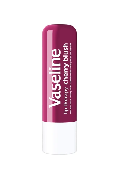 Vaseline Lip Therapy Dudak Bakım Kremi Cherry Blush 4.8 gr - Resim 2