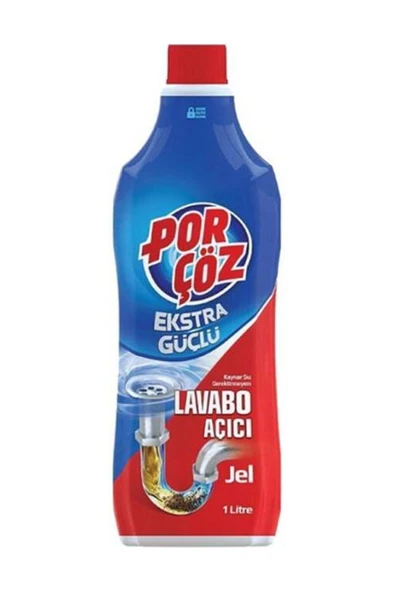 Porçöz Porcoz Lavabo Acıcı Jel 1000 ml ürün görseli
