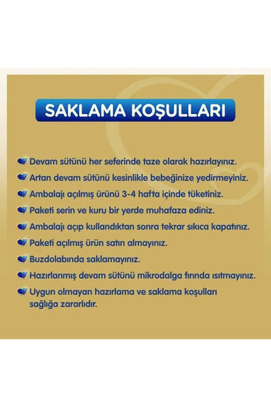 Bebelac Gold 2 Devam Sütü 6-12 Ay 800 Gr - Resim 5