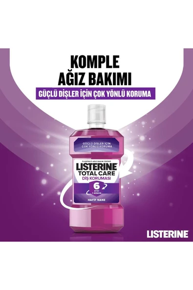 Listerine Total Care Ağız Bakım Suyu 500 ml - Resim 2