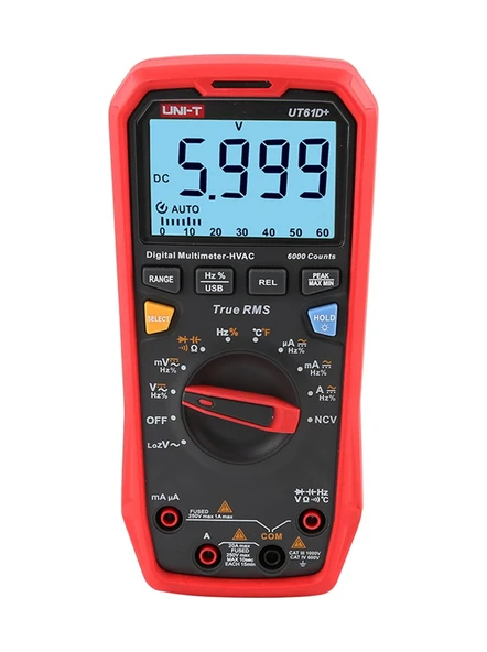 Uni-T Ut-61d+ 1000v True Rms Digital Multimetre ürün görseli 1