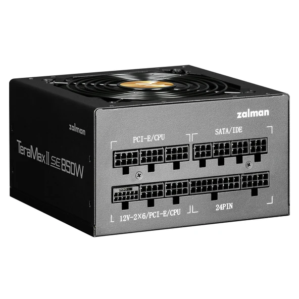 ZALMAN ZM850-TMX2SE (TeraMaxIISE) 80+ GOLD POWER SUPPLY - Resim 3