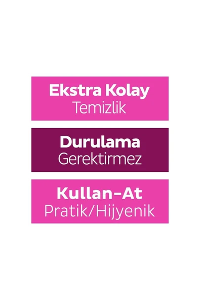 Sleepy Easy Clean Lilyum Buketi Mopa Uyumlu Yer Temizlik Havlusu&Mendili 20 Yaprak - Resim 5