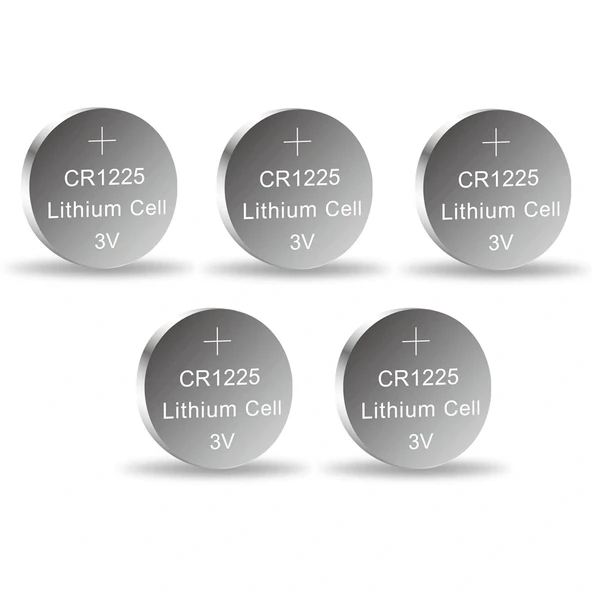 Yuma Cr1225 Süper Lityum 3v 5’li Kart Düğme Pil ürün görseli 1