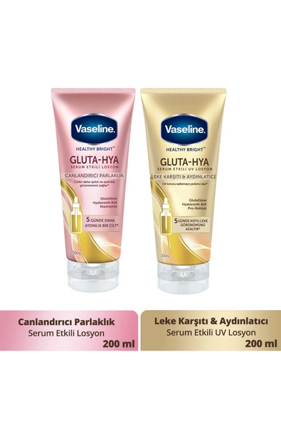 Vaseline Gluta Hya Serum Etkili Losyon 200 ml Gluta Hya Serum Etkili Uv Losyon 200 ml ürün görseli