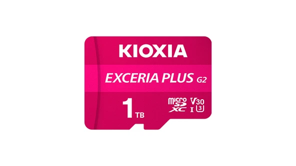 1TB KIOXIA EXCERIA PLUS G2 MICRO SDXC 4K LMPL2M001TG2 ürün görseli