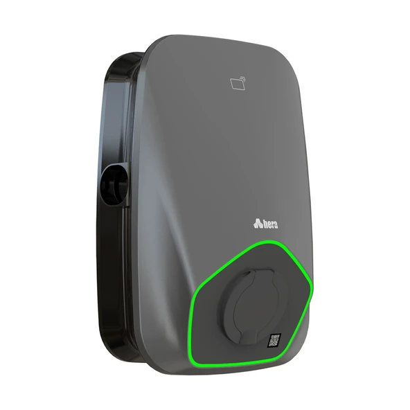 Hera ChargePack BS31C Personal Type2 Soket 32A 22kW Üç Faz RFID - Resim 4