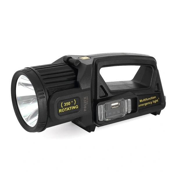 Police Ps-384 Şarjlı Güneş Enerjili Spot Fener - Resim 2