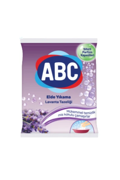 ABC Çamaşır Deterjanı Toz Lavanta Tazeliği 600gr Elde Yıkama ürün görseli