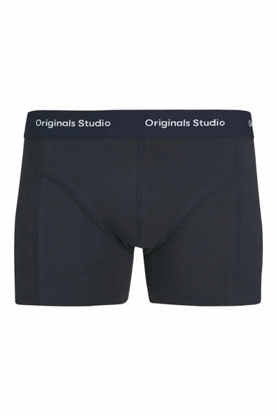 Jack Jones Vesterbro Solıd 3 Lü Paket Erkek Boxer 12272945 - Resim 5