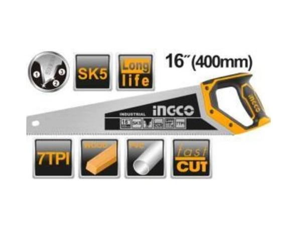 İNGCO PALA TESTERE 400 MM HHAS28400 - Resim 2