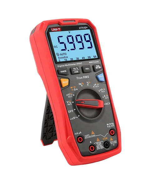 Uni-T Ut-61d+ 1000v True Rms Digital Multimetre - Resim 2