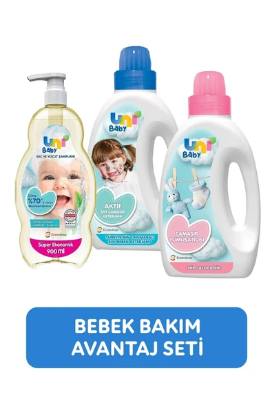 Uni Baby Bebek Bakım Avantaj Seti ürün görseli