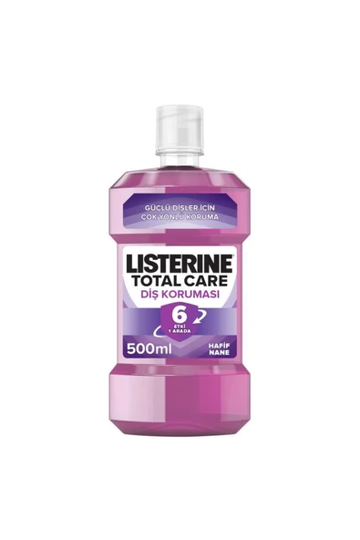 Listerine Total Care Ağız Bakım Suyu 500 ml - Resim 7