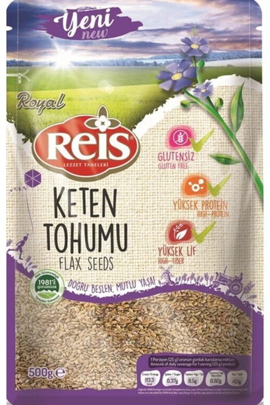 Reis Royal Keten Tohumu 500 gr ürün görseli